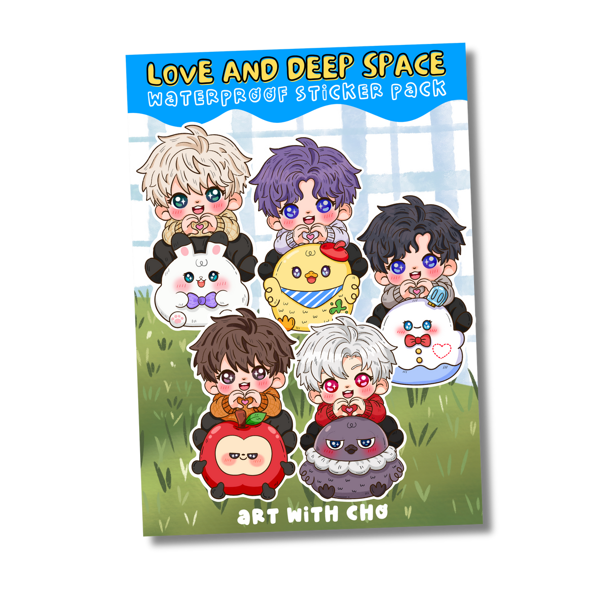 Love and Deep space Sticker Pack