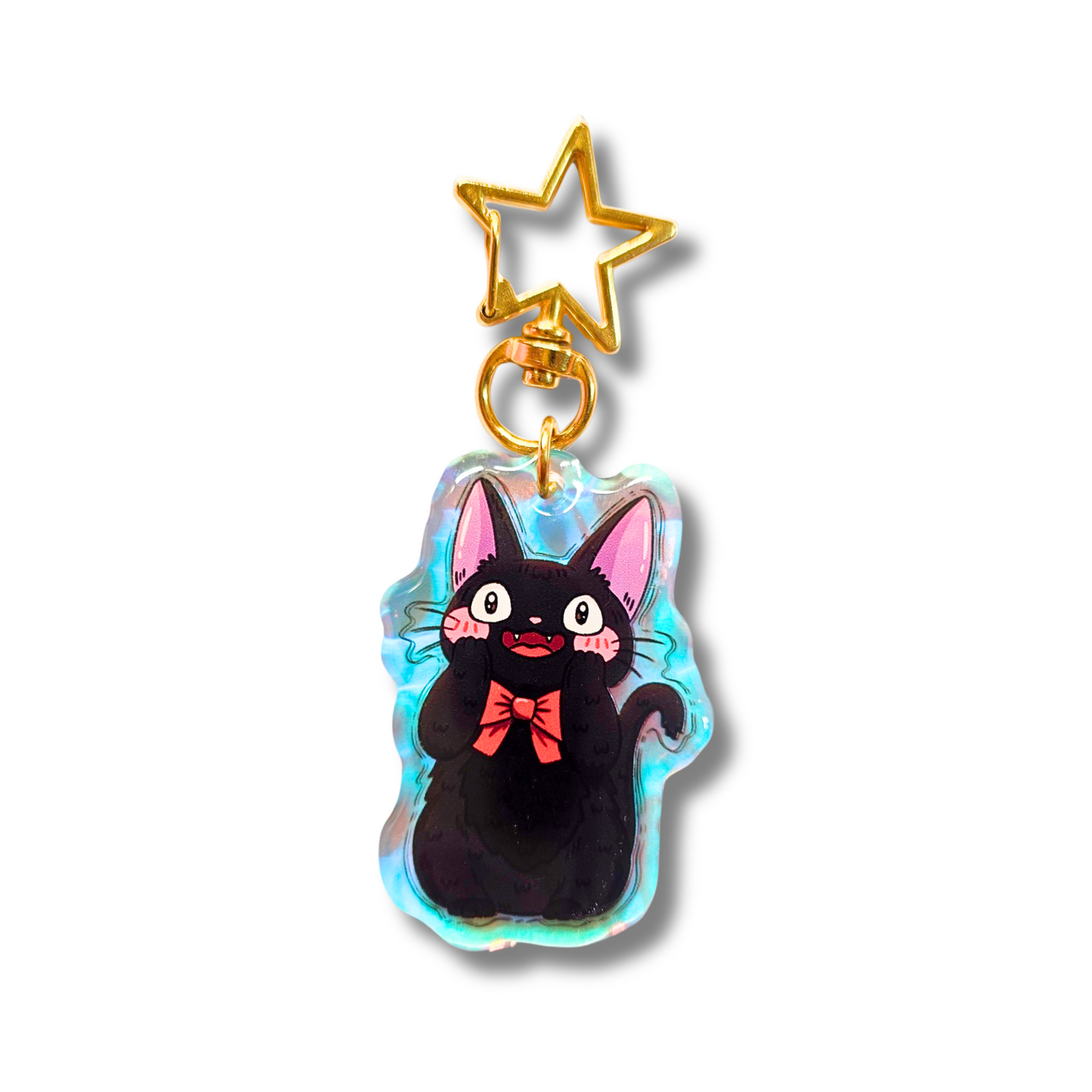 Jiji - Studio Ghibli Rainbow Acrylic Keychain