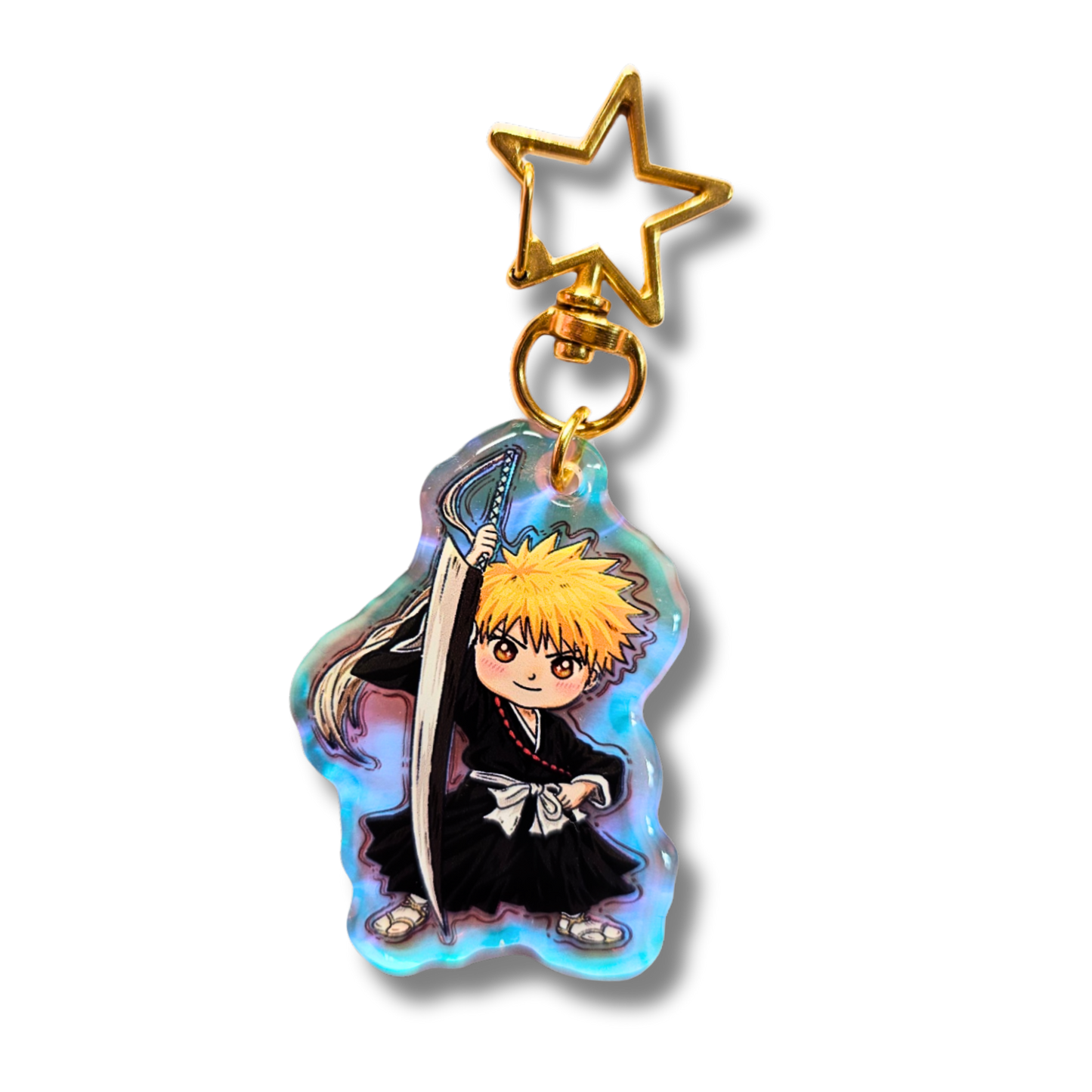 Ichigo - Bleach Anime Rainbow Acrylic Keychain