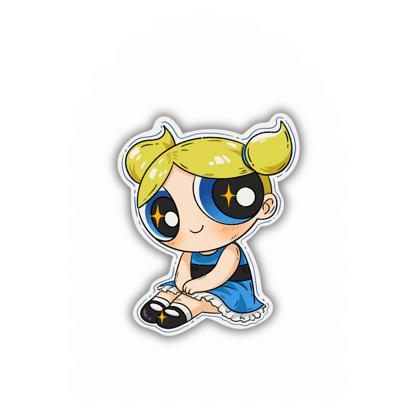 Bubbles - Powerpuff girls Vinyl Sticker