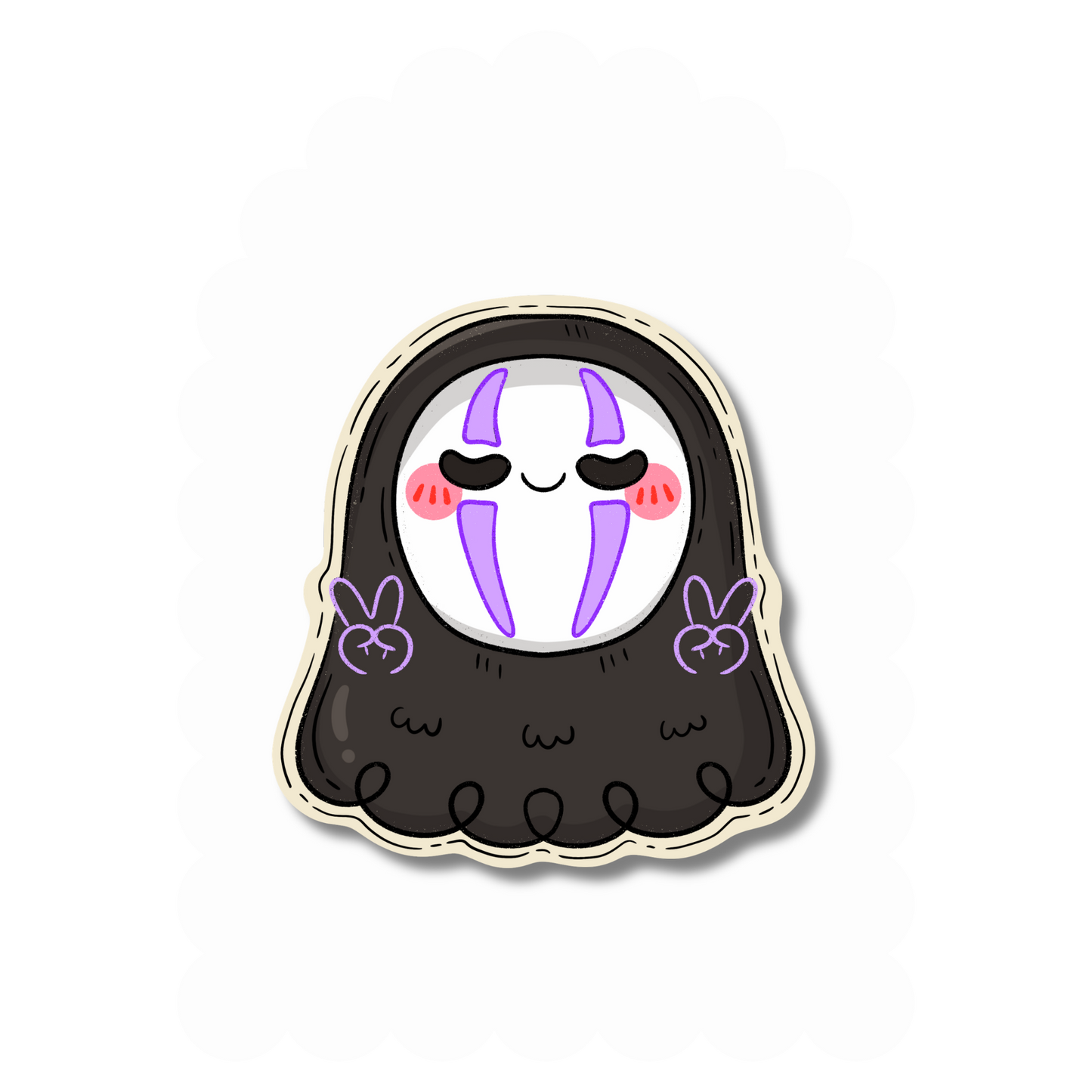 No Face - Studio Ghibli Vinyl Sticker
