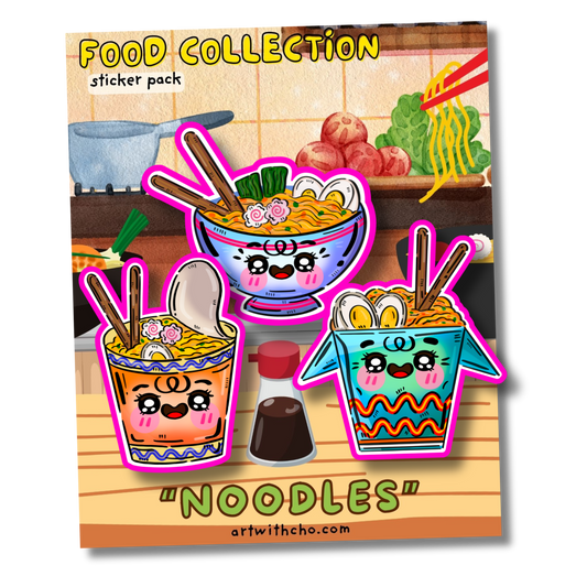 Noodles Sticker Pack