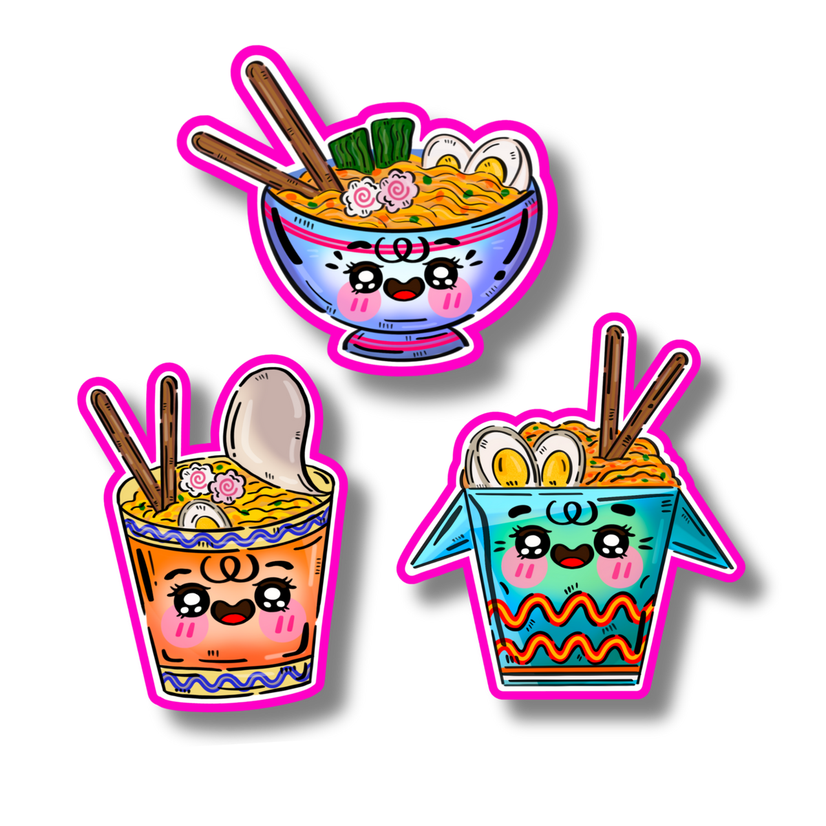 Noodles Sticker Pack