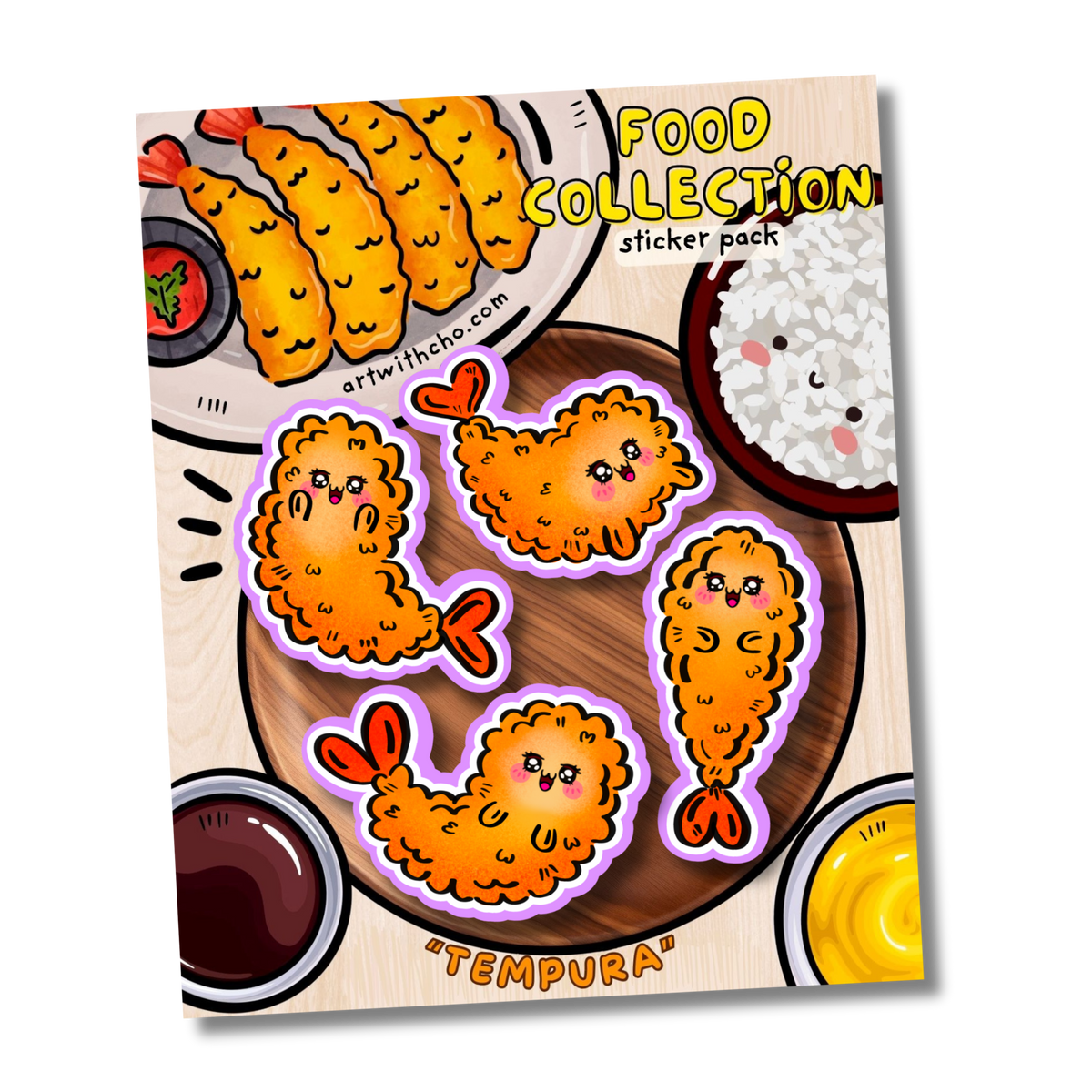 Tempura Sticker Pack