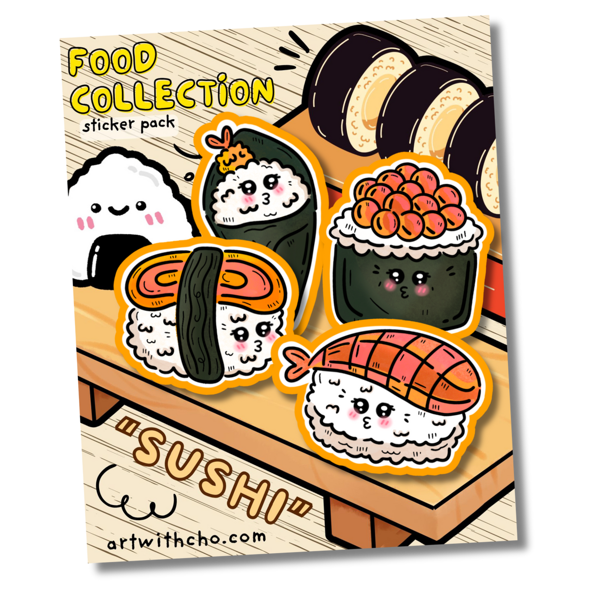 Sushi Sticker Pack