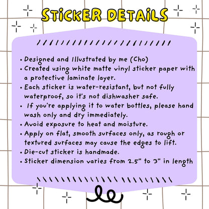 10 Mystery Stickers