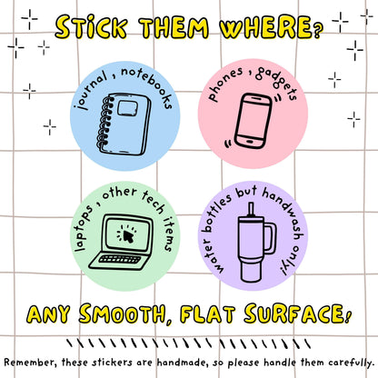 10 Mystery Stickers