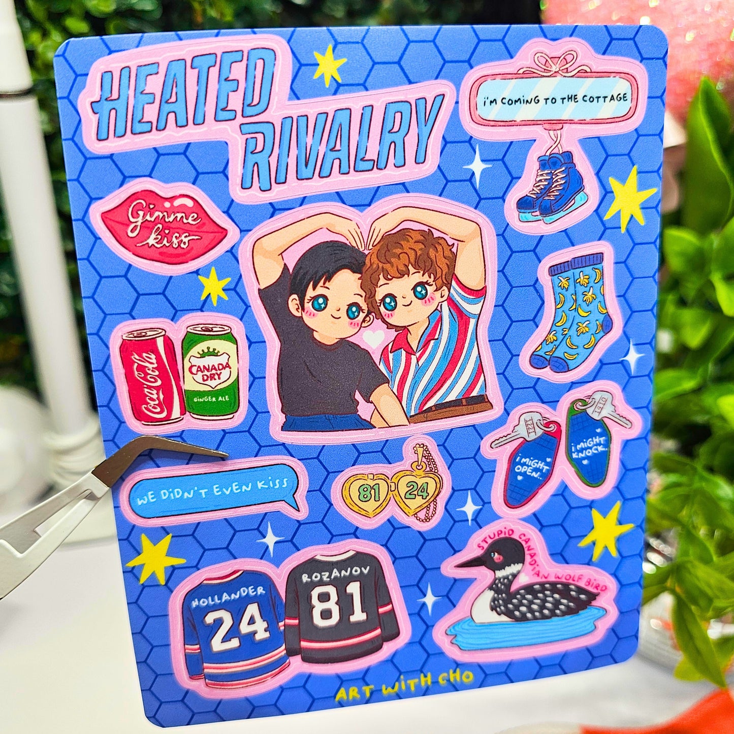 Heated Rivalry Sticker Sheet