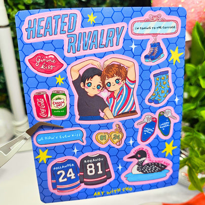 Heated Rivalry Sticker Sheet
