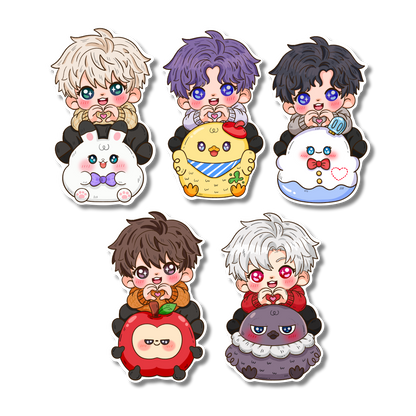 Love and Deep space Sticker Pack