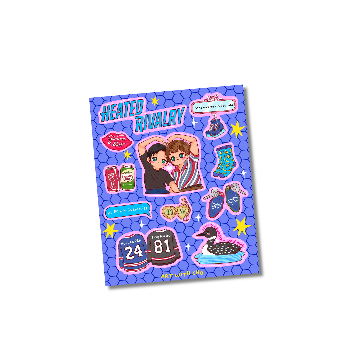 Heated Rivalry Sticker Sheet