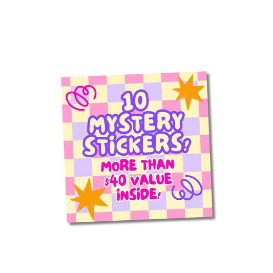 10 Mystery Stickers
