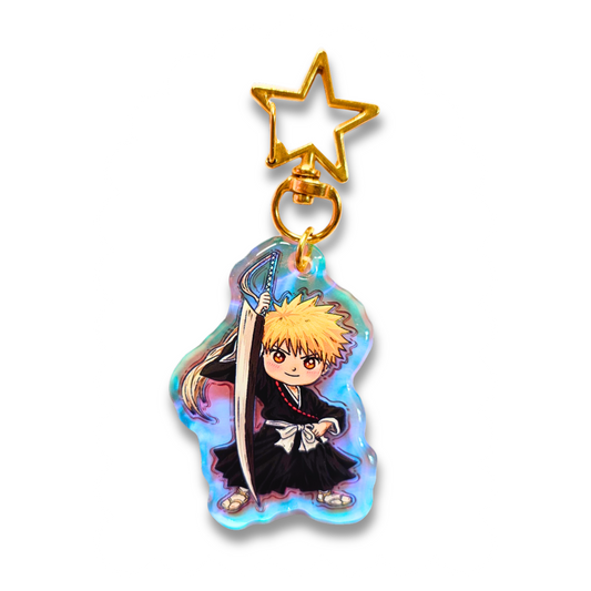 Ichigo - Bleach Anime Rainbow Acrylic Keychain