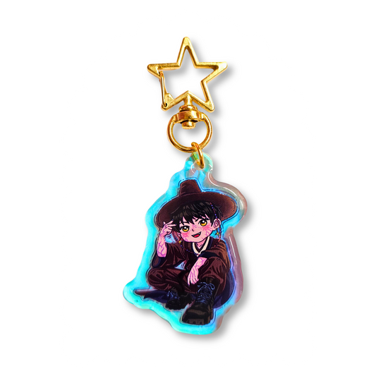 Jinu Saja Boys- Kpop Demon Hunter Rainbow Acrylic Keychain