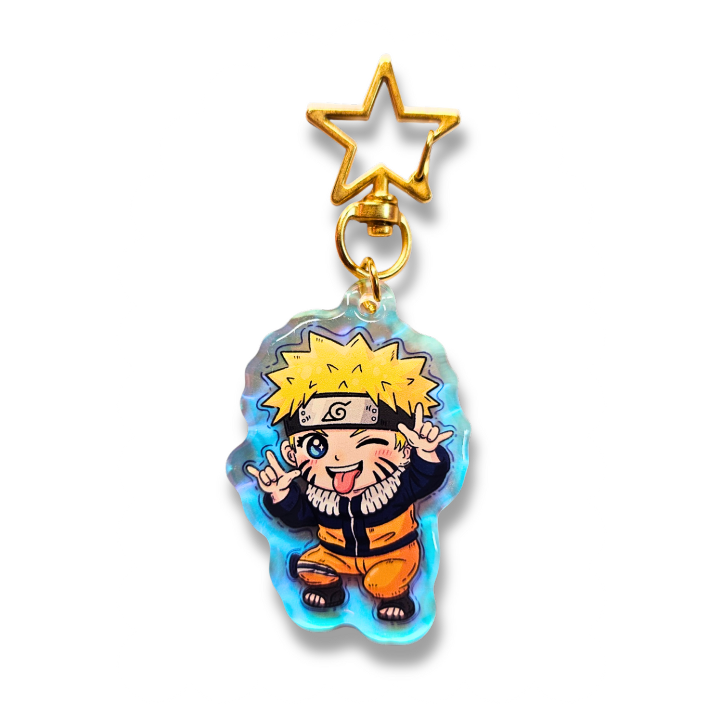 Naruto - Anime Rainbow Acrylic Keychain