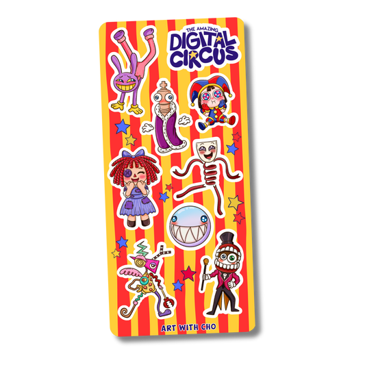 Circus Friends Sticker Sheet