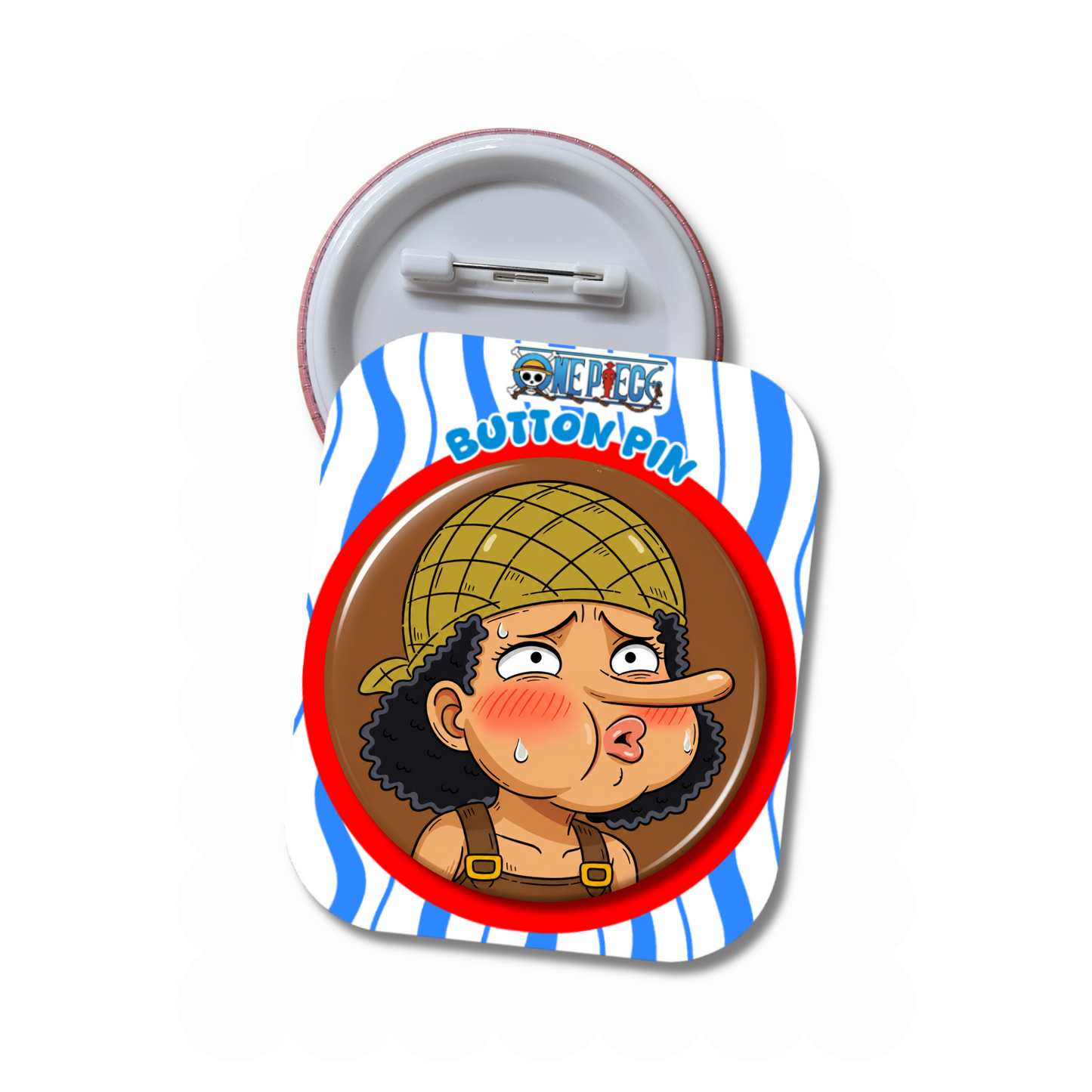 Usopp - OP Pirates Button Pin