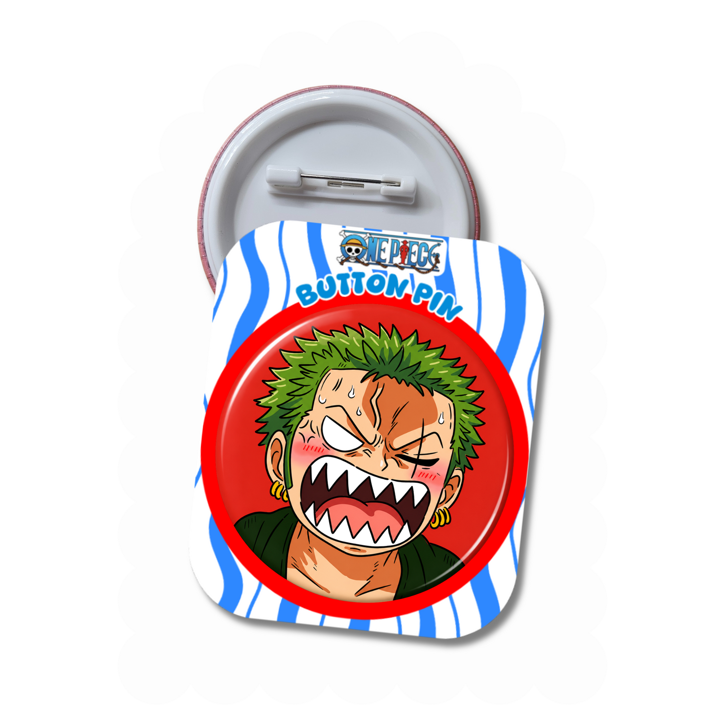 Zoro - OP Pirates Button Pin