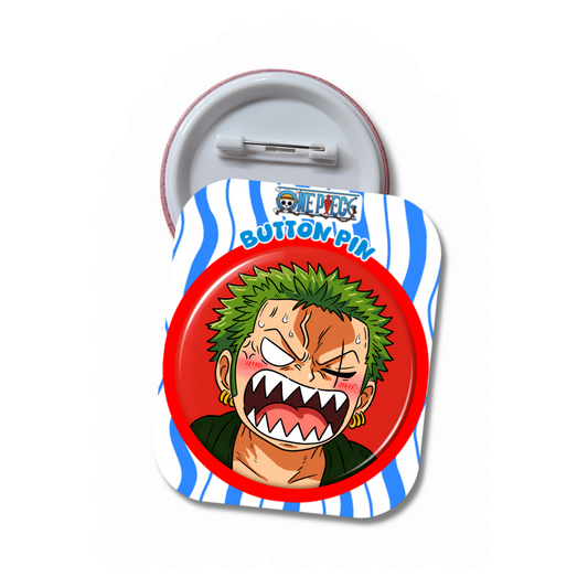 Zoro - OP Pirates Button Pin