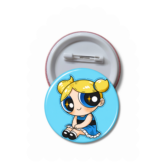 Bubbles - PPG Button Pin