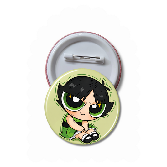 Buttercup - PPG Button Pin