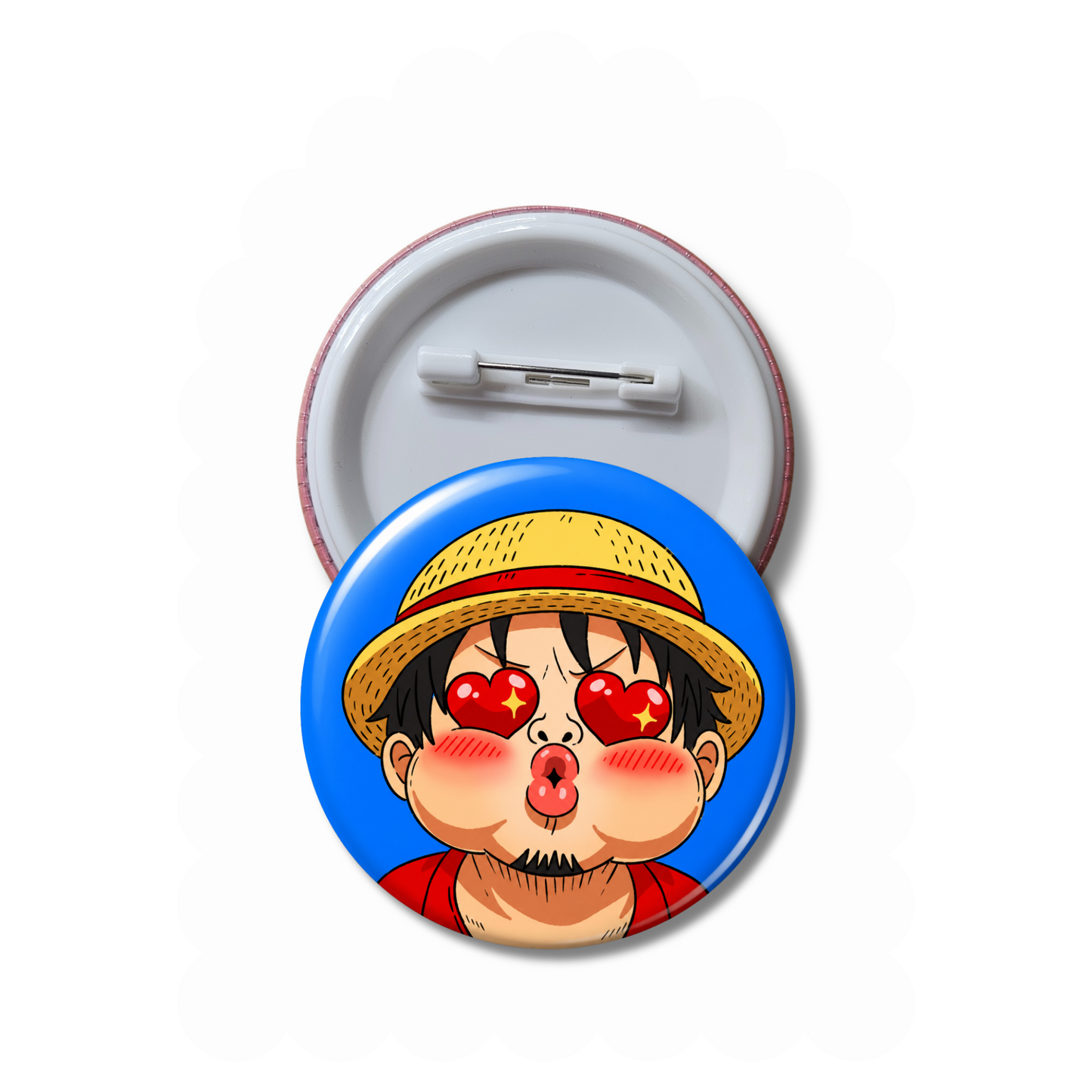Luffy - OP Pirates Button Pin