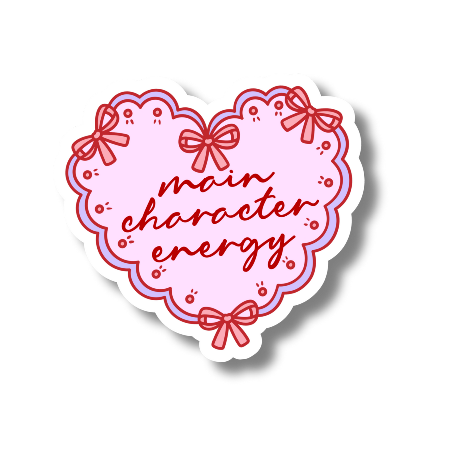 main character Vinyl Sticker