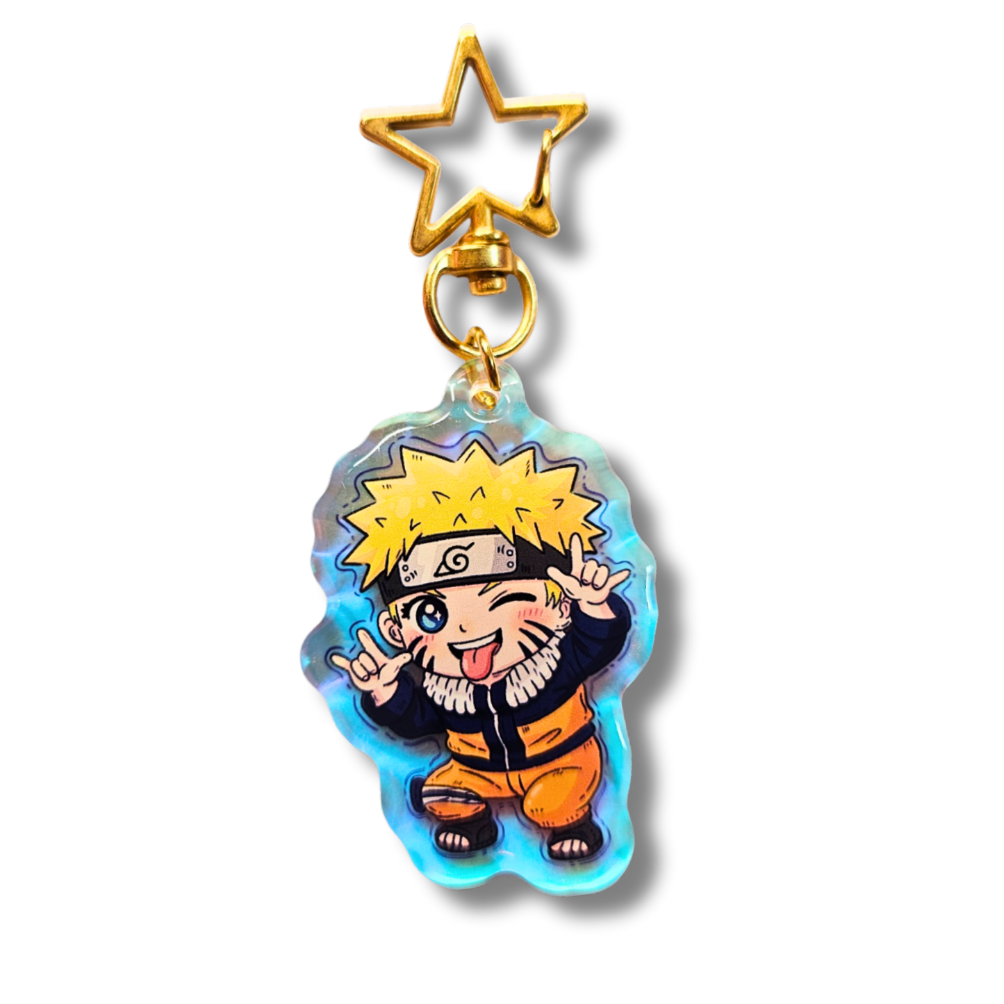 Naruto - Anime Rainbow Acrylic Keychain