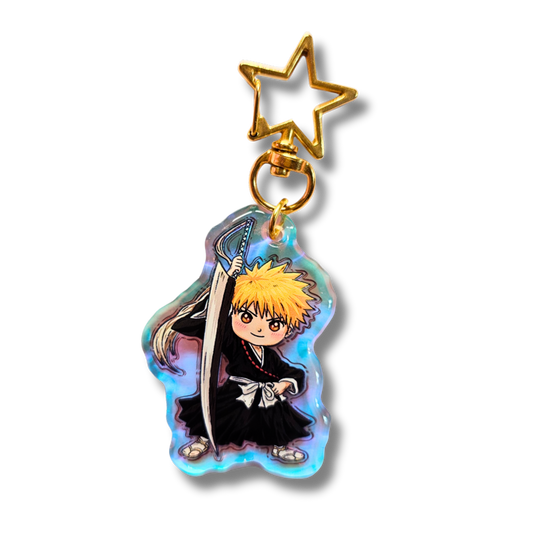Ichigo - Bleach Anime Rainbow Acrylic Keychain