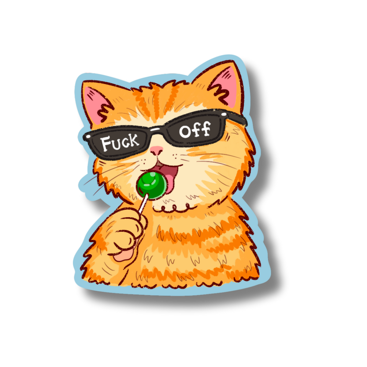 Sassy Cats Vinyl Sticker