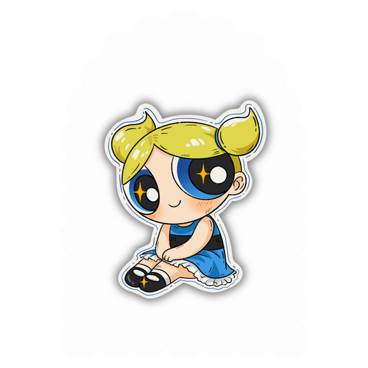 Bubbles - Powerpuff girls Vinyl Sticker