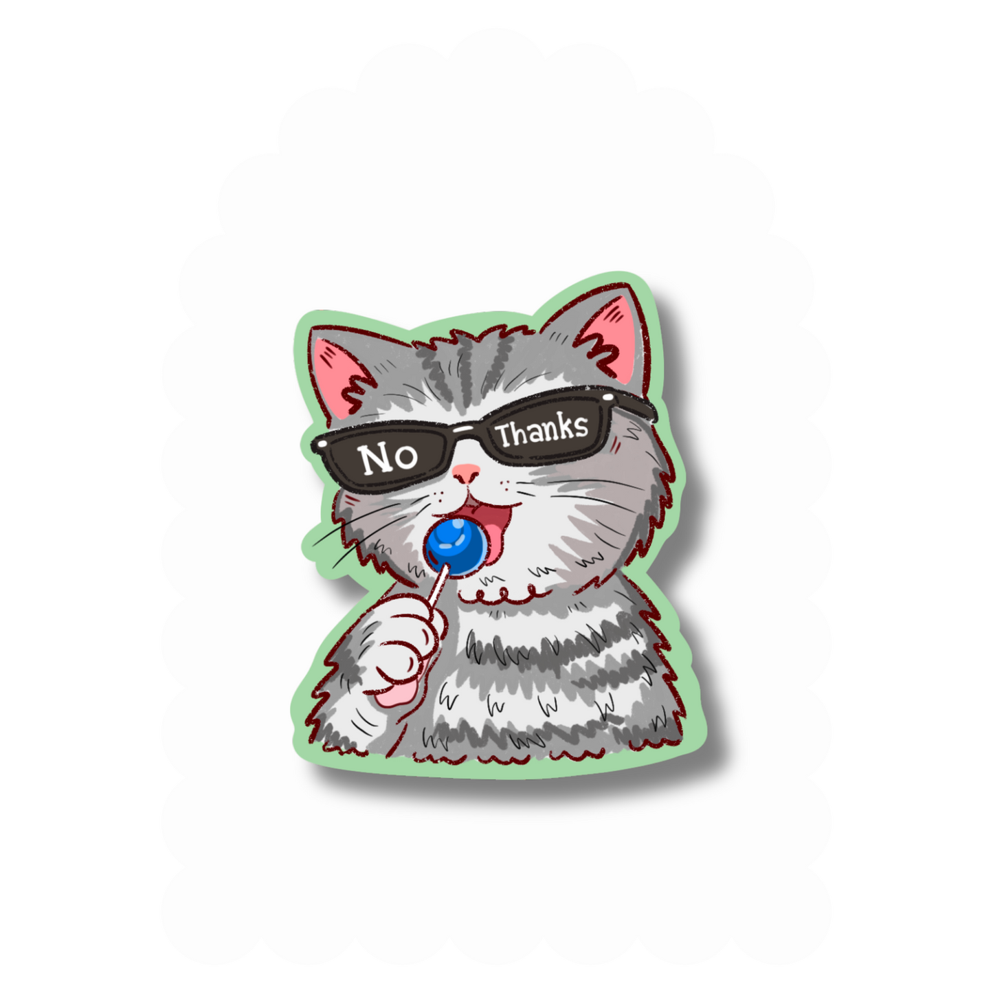 Sassy Cats Vinyl Stickers
