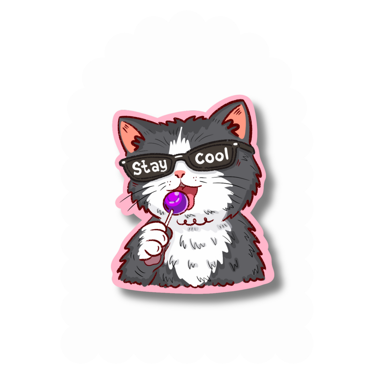 Sassy Cats Vinyl Stickers