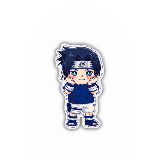 Ninja Anime Sasuke Fan-art Vinyl Sticker