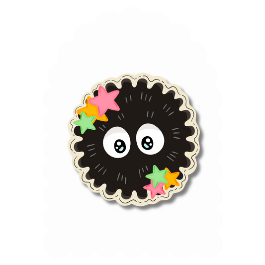 Soot Sprite - Studio Ghibli Vinyl Sticker
