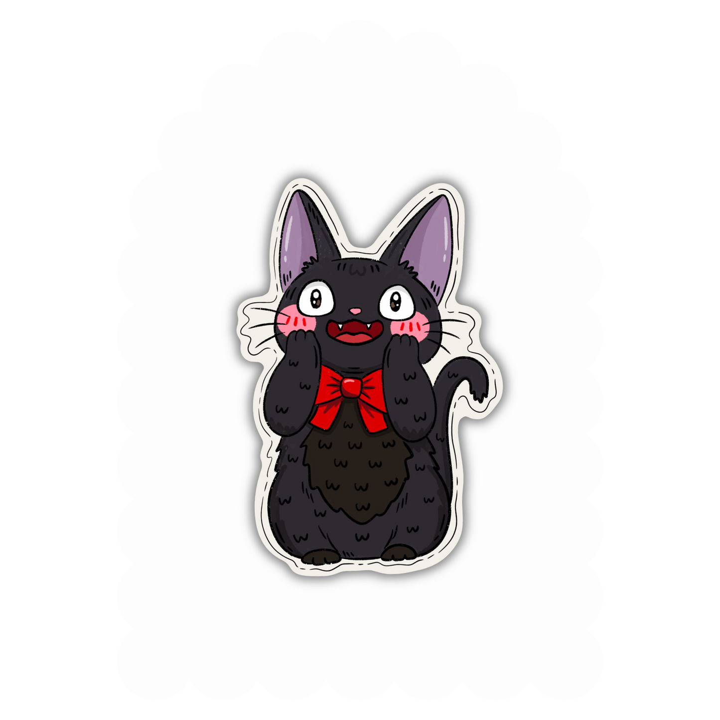 Jiji - Studio Ghibli Vinyl Sticker