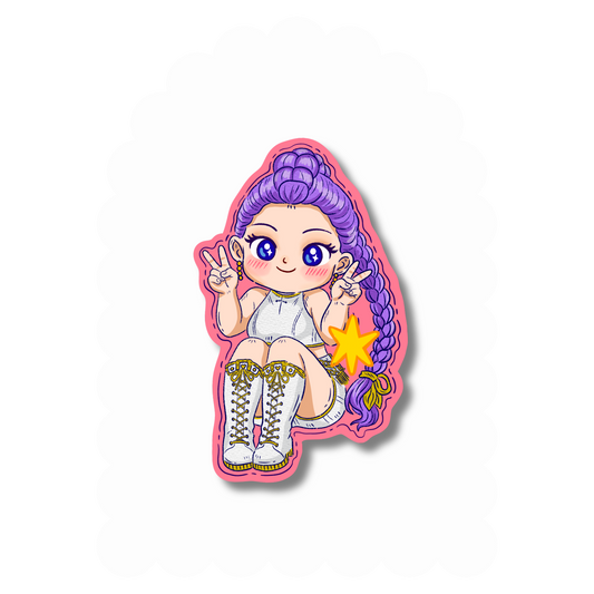 Rumi - Kpop Demon Hunter Vinyl Sticker