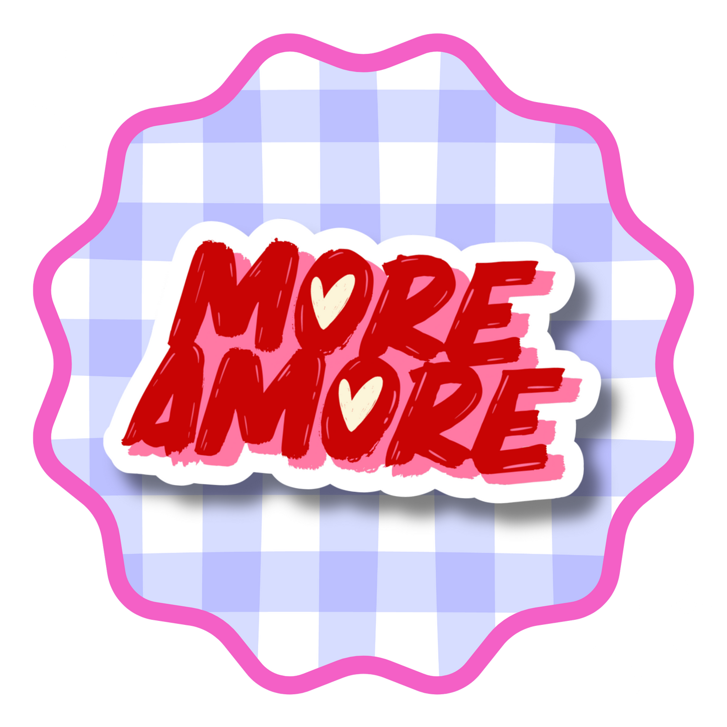 More Amore Vinyl Sticker