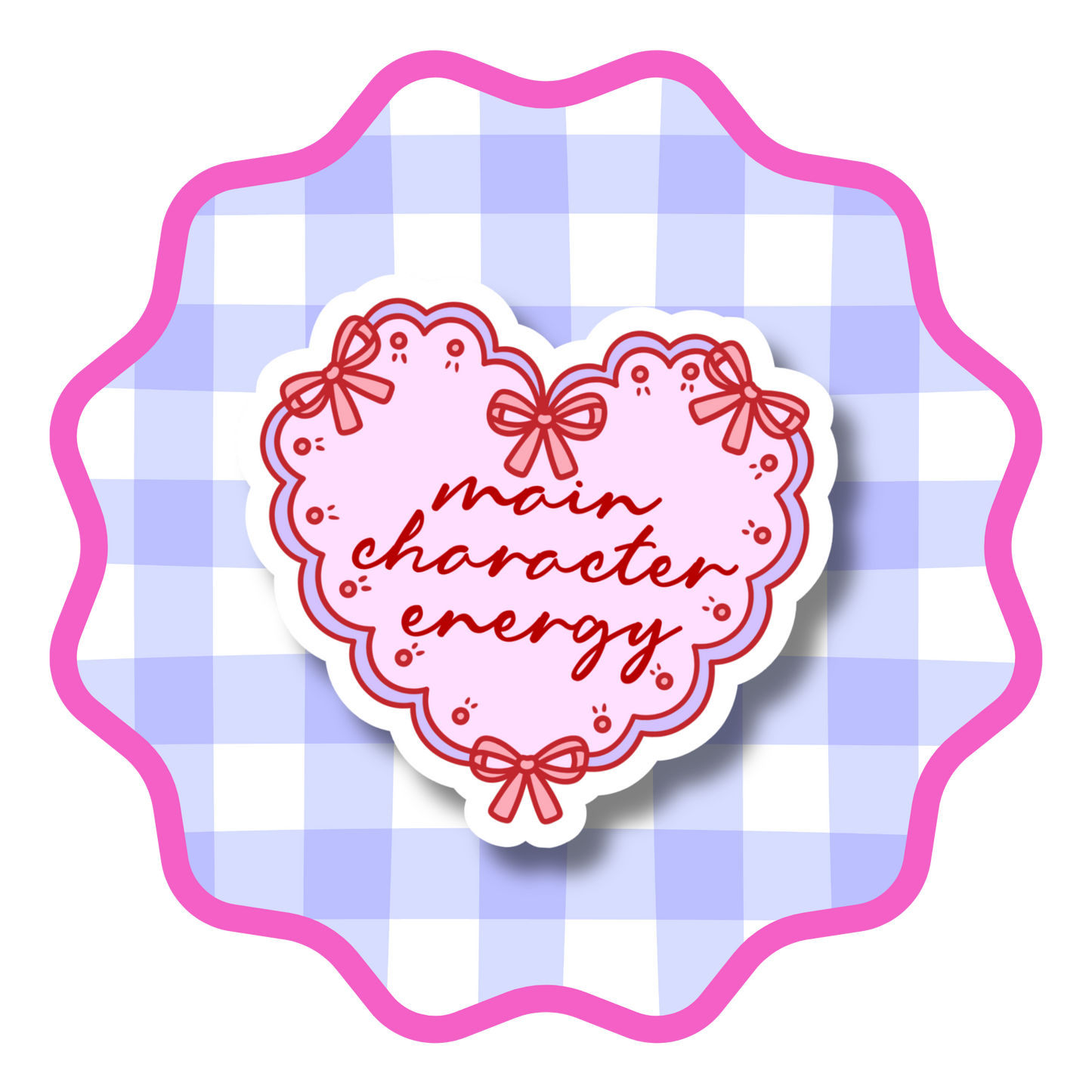 main character Vinyl Sticker